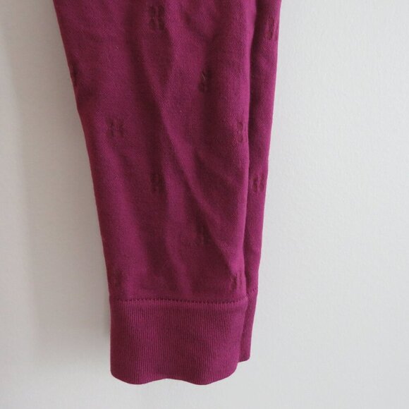 SWEATY BETTY Modal Dot Jacquard Base Layer Leggings in Amaranth Pink - Size S - Picture 13 of 16